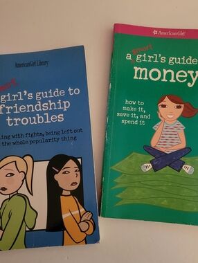 American Girl Book Bundle Girl's Guide To Money Guide To Friendship Troubles
